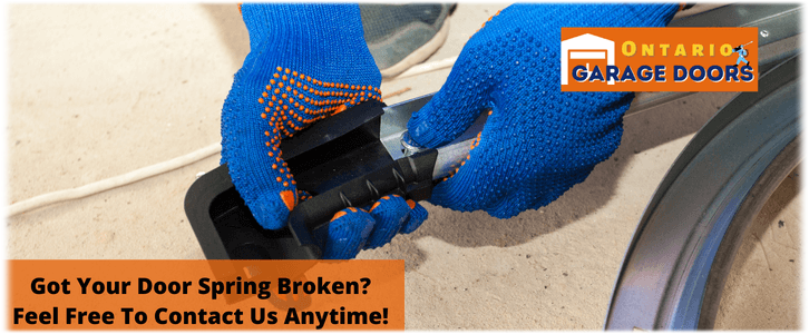 Broken Garage Door Spring Repair Ontario CA